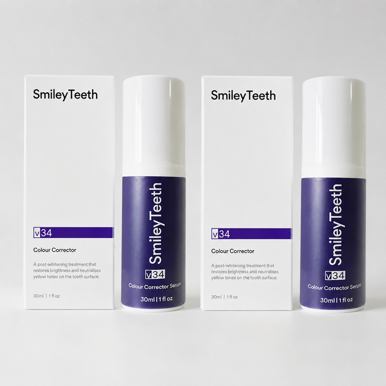 SmileyTeeth - Neutraliserar & dödar gula toner